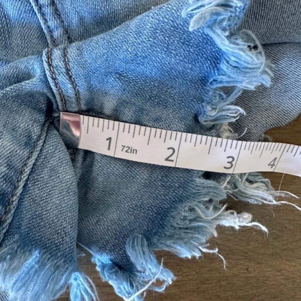 Hippie Laundry Pearl Denim Shorts  8455 - Picture 9 of 11